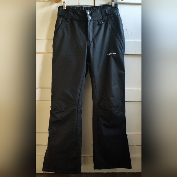 Arctix Pants - Arctix Women's A6 Black Insulated Snow Snowboarding Ski Winter Pants | Medium
